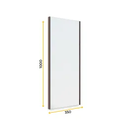 Specchio estraibile e girevole per armadio GENIUS / Beige