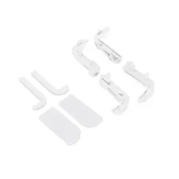 Set di tappi terminali in PVC per profili GOLA - L / Bianco opaco