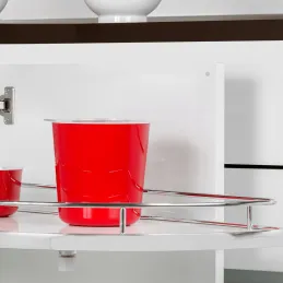 Ammortizzatori da incasso per ante – 50 pz / Grigio