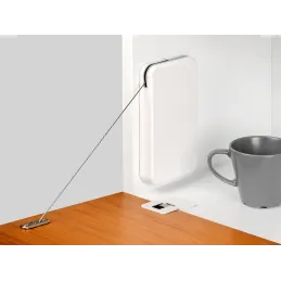 Meccanismo ribaltabile con ammortizzazione MiniWINCH / Bianco