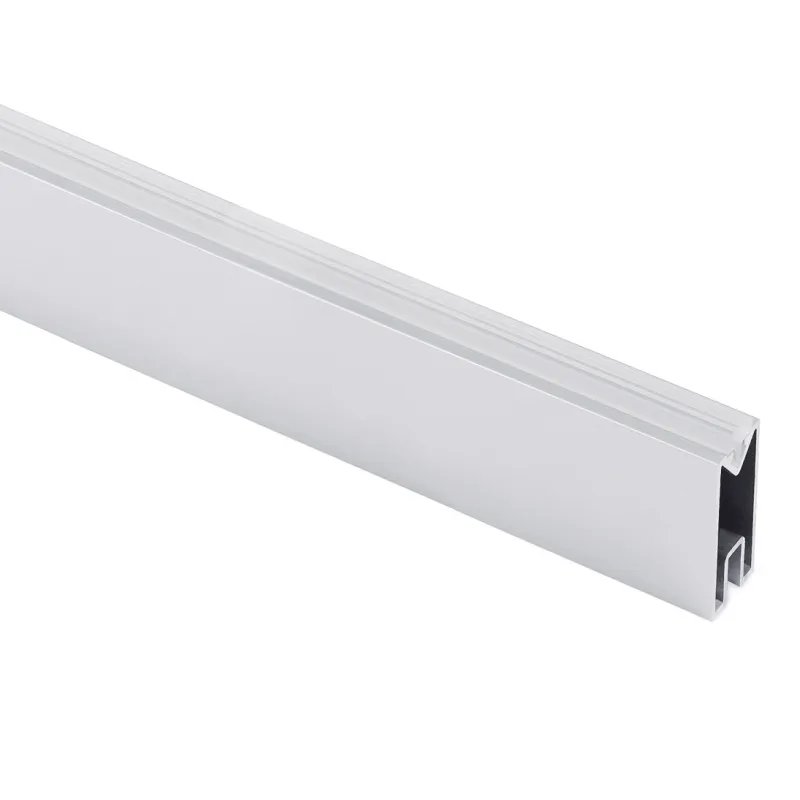 Barra appendiabiti con guarnizione LUXE / Alluminio