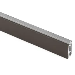 Barra appendiabiti con guarnizione LUXE / Marrone scuro