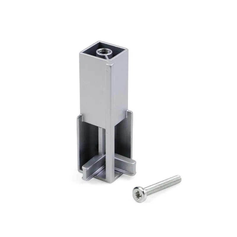 Supporto angolare per barra appendiabiti LUXE / Alluminio