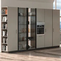 Griglia di ventilazione sopra gli elettrodomestici 600 mm TIFFANY / Alluminio