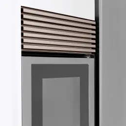 Griglia di ventilazione sopra gli elettrodomestici 600 mm TIFFANY / Acciaio inox