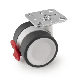 Set di rotelle BOWL 50 / Grigio