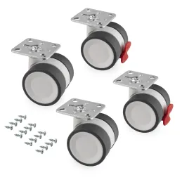 Set di rotelle BOWL 50 / Grigio