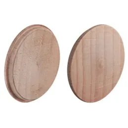Tappo copriforo in legno da 35 mm - 10 pezzi / Faggio