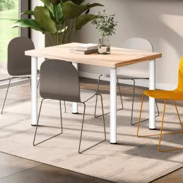 Set di 4 gambe per tavolo ORION / Bianco opaco