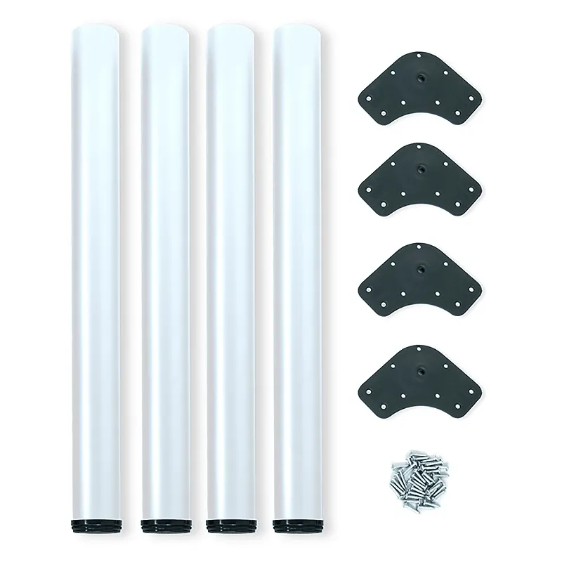 Set di 4 gambe per tavolo ORION / Bianco opaco