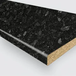 Piano di lavoro KRONOSPAN Flint Nero opaco / K210 PE