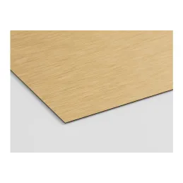 Pannello MDF KRONOSPAN con laminato metallico Oro spazzolato AL04/6055