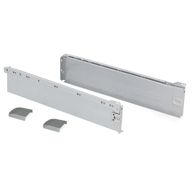 Cassetto in metallo ULTRABOX 118 mm / Argento