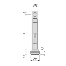 Piedino regolabile per bordo LEVELER 12