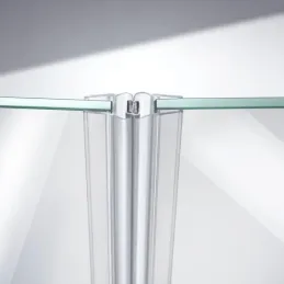 Profilo magnetico di tenuta a 180° per cabina doccia 2500 mm / Trasparente