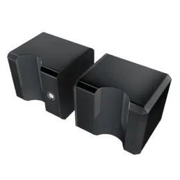 Maniglia bifacciale KALLA / Nero lucido