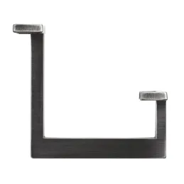 Appendiabiti OMEGA XL / Ferro nero spazzolato
