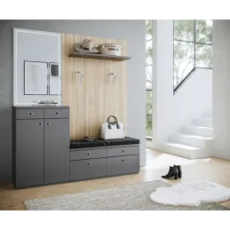 Maniglia doppia DUBAI / Acciaio inox