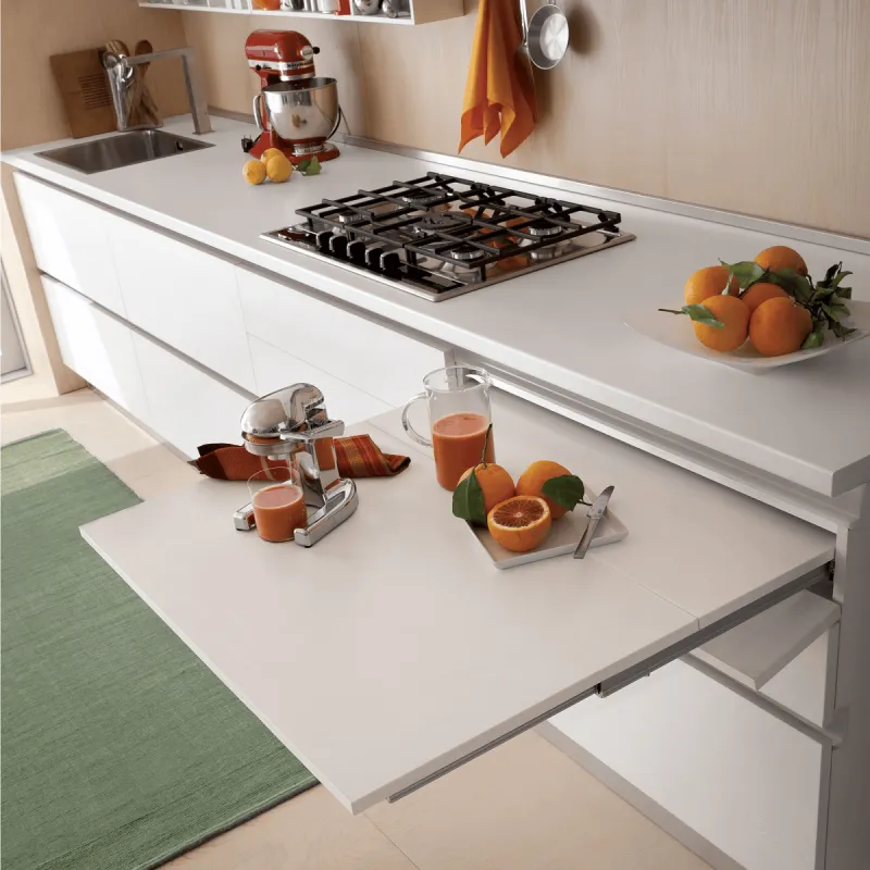 Ferramenta per tavolo da cucina estraibile COCTAIL / Alluminio