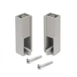 Set di 2 aste appendiabiti con guarnizione LUXE e supporti / Beige