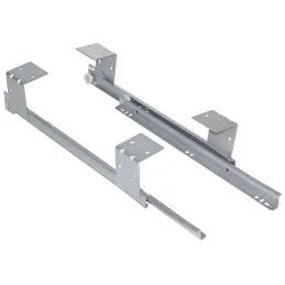 Semplice ripiano estraibile per tastiera / Grigio