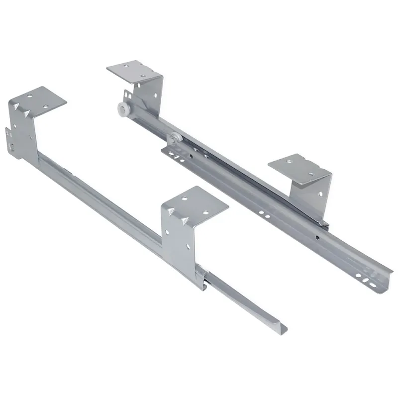 Semplice ripiano estraibile per tastiera / Grigio