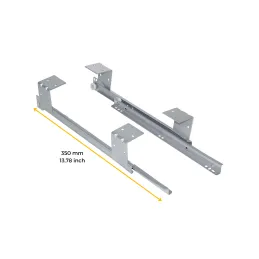Semplice ripiano estraibile per tastiera / Grigio