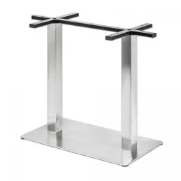 Base da tavolo URBAN DUO / Acciaio inox