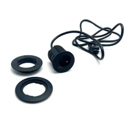Presa da incasso VERSATAG 1 x 230V + USB / Nero opaco