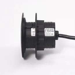 Presa da incasso VERSATAG 1 x 230V + USB / Nero opaco