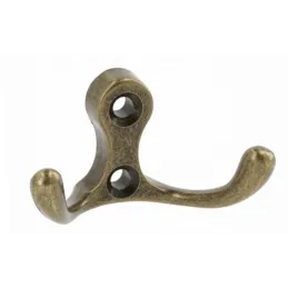 Appendiabiti MIKEL S / Ottone effetto patina