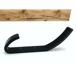 Appendiabiti da parete FIT Maxi / Nero opaco