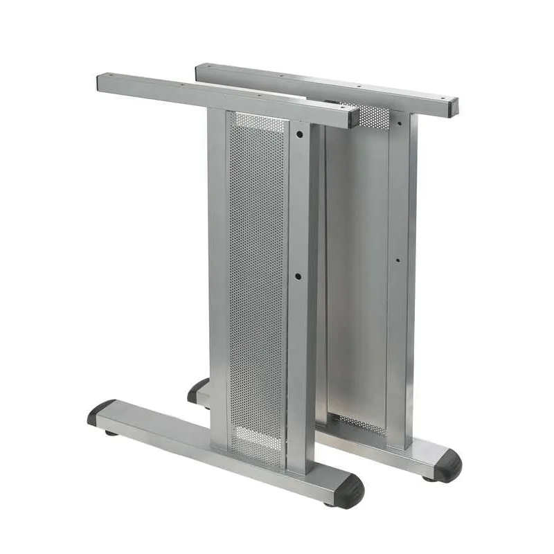 Set di gambe da scrivania TAURUS / Grigio RAL 9006
