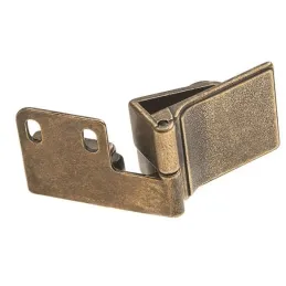 Cerniera centrale per porte in vetro UNION senza foratura / Ottone patinato