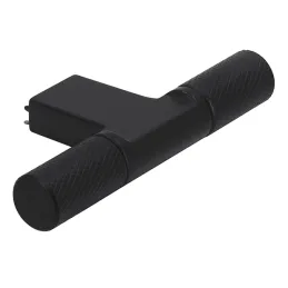 Pomello INDUST DUO / Nero opaco