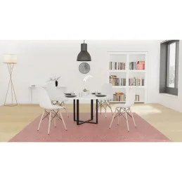 Struttura da tavolo EMPORIO / Nero opaco