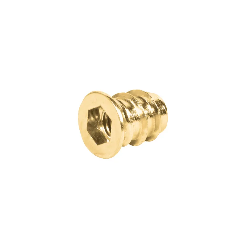 Dado a T con flangia in zinco / 10 pz
