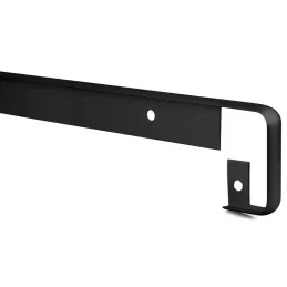 Profilo di giunzione continuo per piano di lavoro da 38 mm / Nero