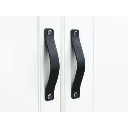 Maniglia in pelle DOLCE / Nera