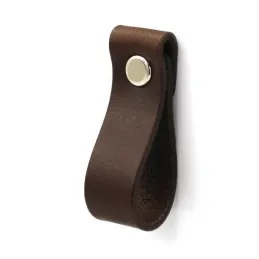 Pomello in pelle DOLCE Mini / Marrone scuro