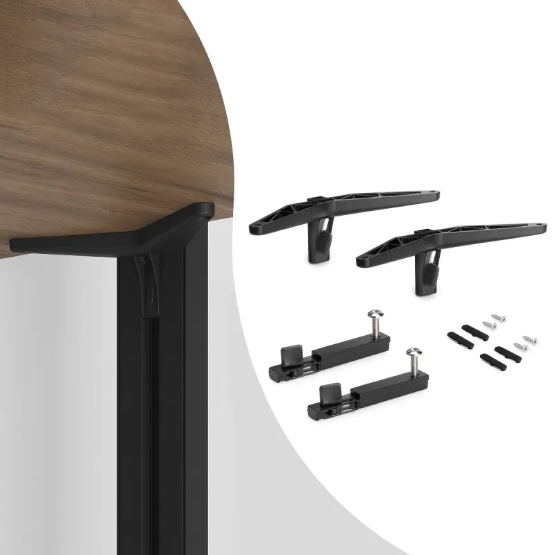 Set di maniglie per armadio per il sistema modulare per guardaroba ZERO / Nero opaco