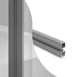Montante per sistema modulare guardaroba ZERO / Beige