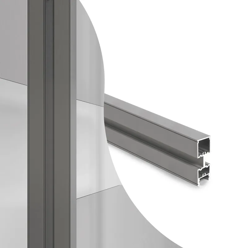 Montante per sistema modulare guardaroba ZERO / Beige