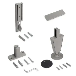 Set di supporti per montante per sistema modulare per guardaroba ZERO / Beige