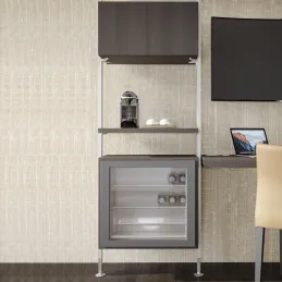 Set di maniglie per armadio per sistema modulare guardaroba ZERO / Beige