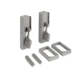 Set di supporti per barra appendiabiti per sistema modulare per armadi ZERO / Beige