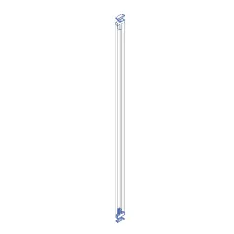 Set di supporti a soffitto per il sistema modulare per guardaroba ZERO / Beige