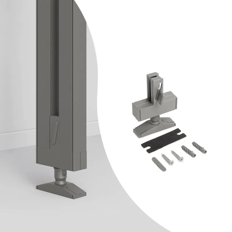 Set di supporti a soffitto per il sistema modulare per guardaroba ZERO / Beige
