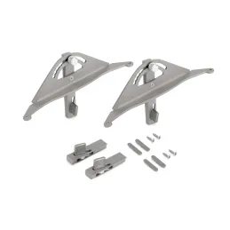 Set di supporti per ripiano inclinabile in legno per sistema modulare per armadi ZERO / Beige