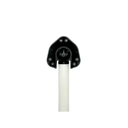 Gamba da tavolo inclinabile CUBIC / Bianco opaco